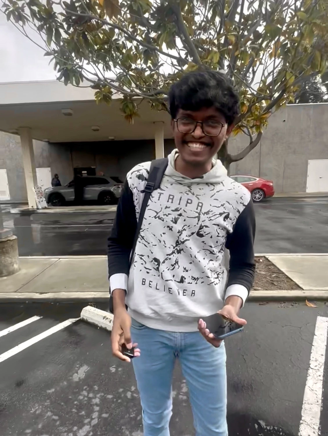 KarkiDrive student smiling after a driving milestone